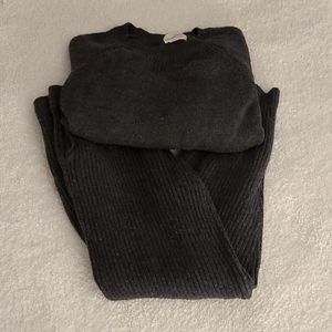 Dark Gray Sweater Lounge Set